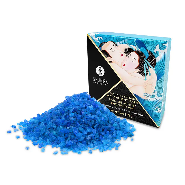 Сіль для ванни Shunga Moonlight Bath – Ocean Breeze (75 гр), сіль Мертвого моря, ароматичні олії - Master