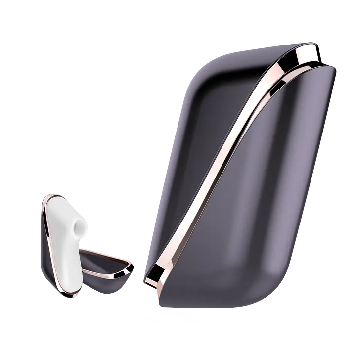 Вакуумний кліторальний стимулятор Satisfyer Traveler, корпус-чохол на магнітах - Master