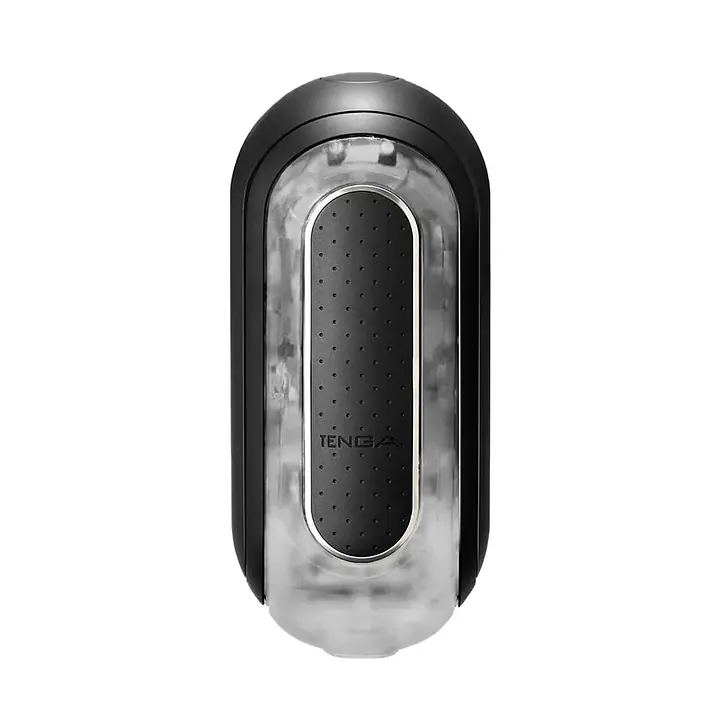 Мастурбатор Tenga Flip Zero Black, змінна інтенсивність стимуляції, розкладний - Master