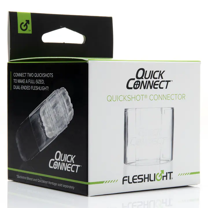 Адаптер Fleshlight Quickshot Quick Connect для з'єднання двох Квікшотов в одну іграшку - Master