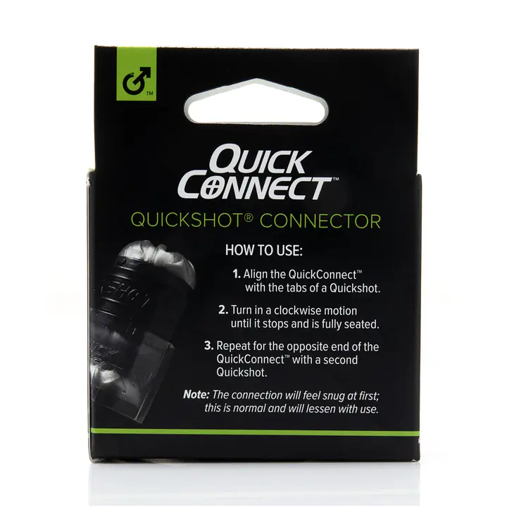 Адаптер Fleshlight Quickshot Quick Connect для з'єднання двох Квікшотов в одну іграшку - Master