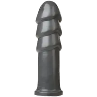 Фалоімітатор для фістингу Doc Johnson American Bombshell B-10 Warhead Gun Metal, діаметр 6,9 см - Master