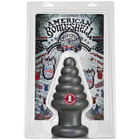 Анальна пробка для фістингу Doc Johnson American Bombshell Destroyer Gun Metal, діаметр 10,7 см - Master