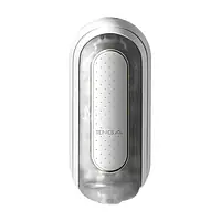 Вібромастурбатор Tenga Flip Zero Electronic Vibration White, змінна інтенсивність, розкладний - Master