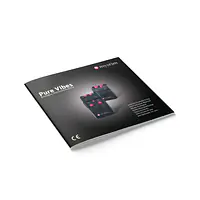Електростимулятор Mystim Pure Vibes, 2 канали, 3 програми, механічні перемикачі - Master