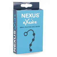 Анальні кульки Nexus Excite Small Anal Beads, силікон, макс. діаметр 2 см - Master