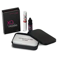 Подарунковий набір Sensuva XO Kisses&Orgasms (бальзам для губ з феромонами і рідкий вібратор) - Master