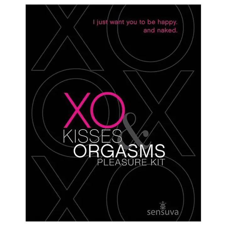 Подарунковий набір Sensuva XO Kisses&Orgasms (бальзам для губ з феромонами і рідкий вібратор) - Master