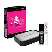 Подарунковий набір для флірту Sensuva Hello Sexy (стимулювальний бальзам для губ та феромони) - Master
