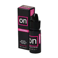 Збуджувальні краплі для клітора Sensuva ON Arousal Oil for Her Original (5 мл) діють до 30 хвилин - Master
