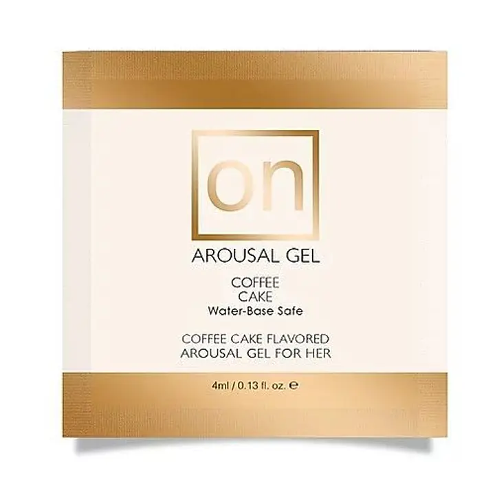 Пробник збудливого гелю Sensuva - ON for Her Arousal Gel Coffee Cake (4 мл) - Master