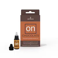 Збуджувальні краплі для клітора Sensuva ON Arousal Oil for Her Chocolate (5 мл) зі смаком шоколаду - Master
