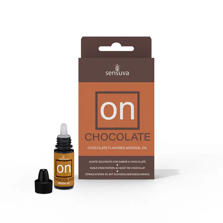 Збуджувальні краплі для клітора Sensuva ON Arousal Oil for Her Chocolate (5 мл) зі смаком шоколаду - Master