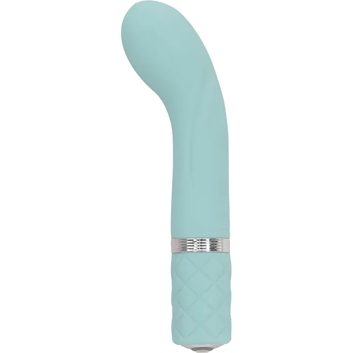 Розкішний вібратор Pillow Talk - Racy Teal з кристалом Swarovski для точки G, подарункове паковання - Master