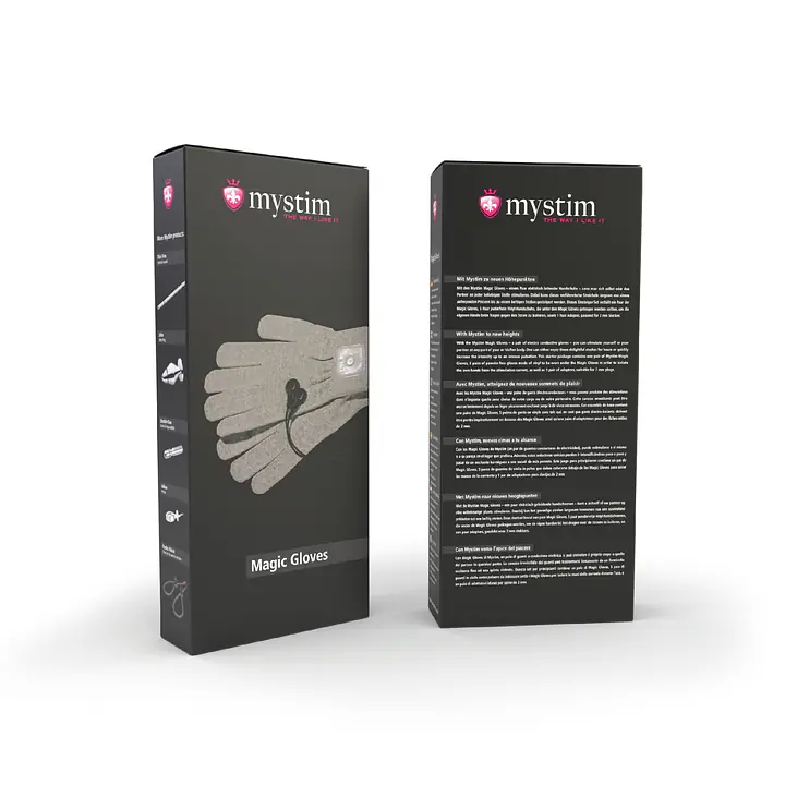 Рукавички для електростимуляції Mystim Magic Gloves, дуже ніжний вплив - Master
