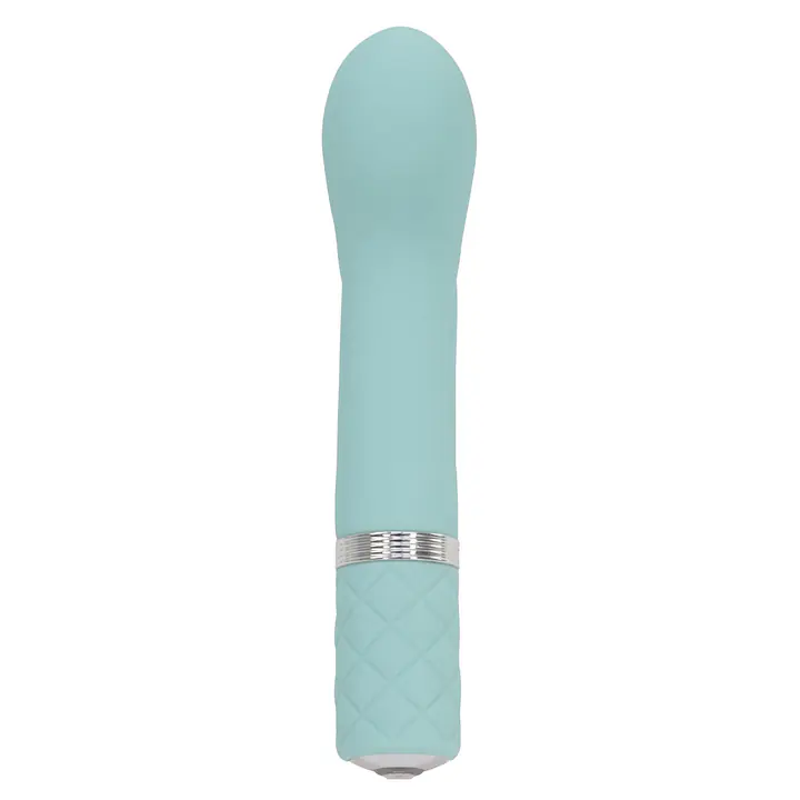 Розкішний вібратор Pillow Talk - Racy Teal з кристалом Swarovski для точки G, подарункове паковання - Master