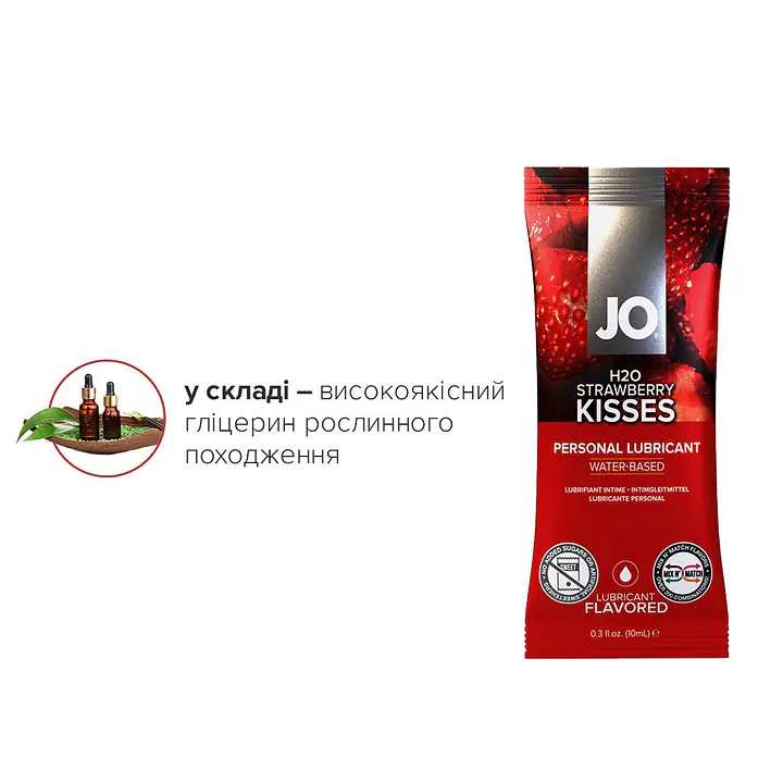 Пробник JO H2O - STRAWBERRY (10 мл) - Master