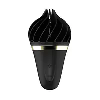 Морозиво-спінатор Satisfyer Lay-On - Sweet Treat Black/Gold, 10 режимів роботи, водонепроникний - Master