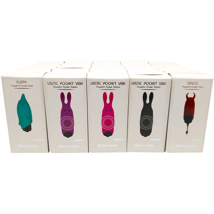 Набір вібраторів Adrien Lastic Pocket Vibe (25 штук) - Master
