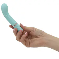 Розкішний вібратор Pillow Talk - Racy Teal з кристалом Swarovski для точки G, подарункове паковання - Master