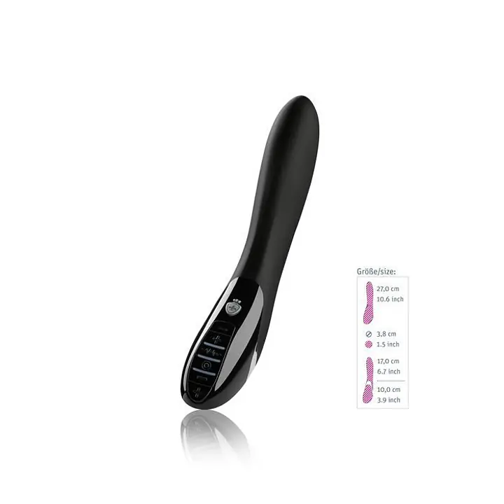Вібратор з електростимуляцією Mystim Electric Eric eStim Black, міостимулятор - Master