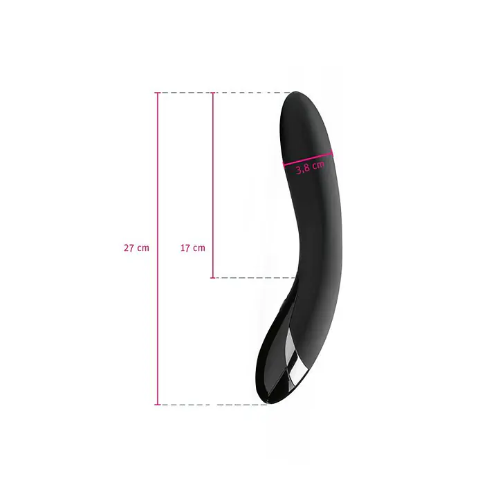 Вібратор з електростимуляцією Mystim Electric Eric eStim Black, міостимулятор - Master