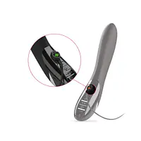 Вібратор з електростимуляцією Mystim Electric Eric eStim Black, міостимулятор - Master