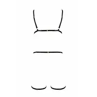 Портупея-стрепи на все тіло Passion Exclusive INDICA L/XL, black - Master