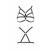 Бюстгальтер-стрепи Passion Exclusive ARMANDA BRA L/XL, black - Master