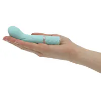 Розкішний вібратор Pillow Talk - Racy Teal з кристалом Swarovski для точки G, подарункове паковання - Master