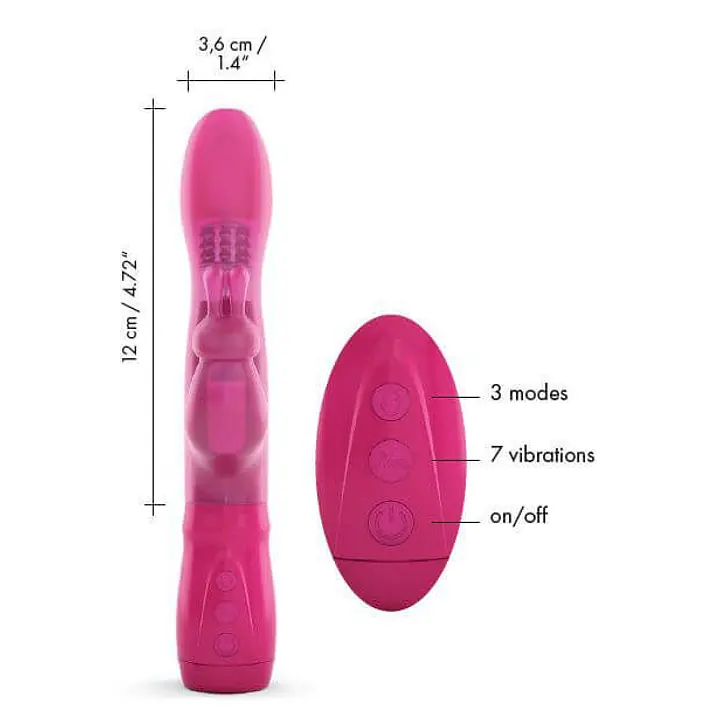 Вібратор Dorcel Furious Rabbit зі зворотно-поступальними рухами голівки - Master