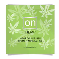 Пробник збудливого масла Sensuva - ON for Her Hemp Пройняті Arousal Oil (0,5 мл) - Master