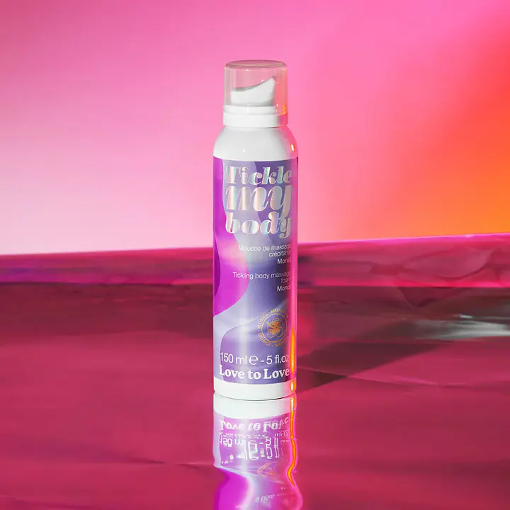 Масажна піна Love To Love TICKLE MY BODY Monoi (150 мл) зволожувальна - Master