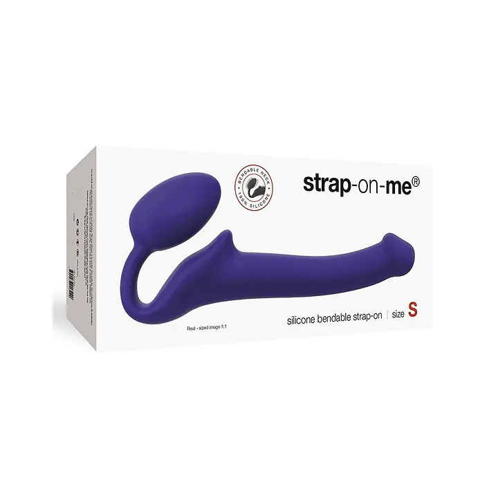 Безремінний страпон Strap-On-Me Violet S, повністю регульований, діаметр 2,7 см - Master
