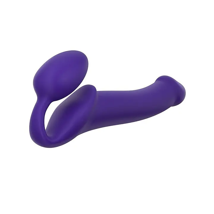 Безремінний страпон Strap-On-Me Violet L, повністю регульований, діаметр 3,7 см - Master