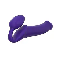 Безремінний страпон Strap-On-Me Violet XL, повністю регульований, діаметр 4,5 см - Master