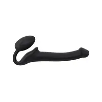 Безремінний страпон Strap-On-Me Black S, повністю регульований, діаметр 2,7 см - Master