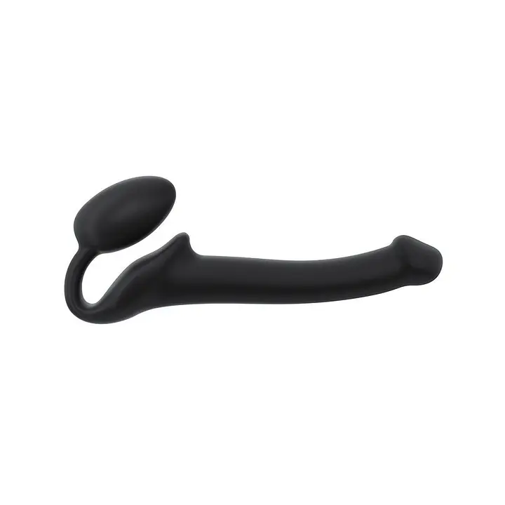 Безремінний страпон Strap-On-Me Black S, повністю регульований, діаметр 2,7 см - Master