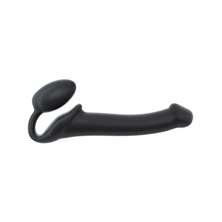 Безремінний страпон Strap-On-Me Black M, повністю регульований, діаметр 3,3 см - Master