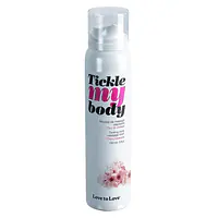 Масажна піна Love To Love TICKLE MY BODY Cherry Blossom (150 мл) зволожувальна - Master