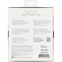 Розкішний вібратор Pillow Talk - Racy Teal з кристалом Swarovski для точки G, подарункове паковання - Master