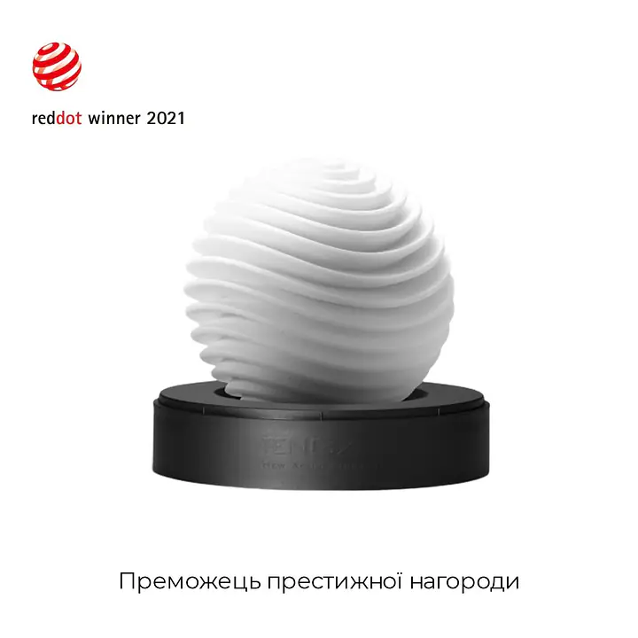 Мастурбатор Tenga Geo Aqua, новий матеріал, ніжні хвилі, новий ступінь розвитку Tenga Egg - Master