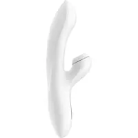 Вакуумний вібратор-кролик Satisfyer Pro Plus G-Spot Rabbit, перший кролик із вакуумом та вібрацією - Master