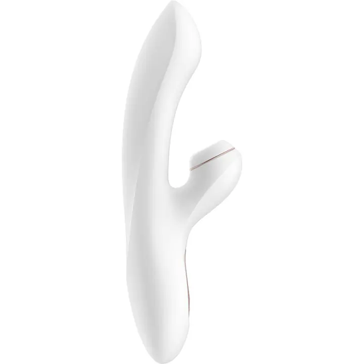 Вакуумний вібратор-кролик Satisfyer Pro Plus G-Spot Rabbit, перший кролик із вакуумом та вібрацією - Master