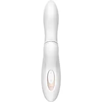 Вакуумний вібратор-кролик Satisfyer Pro Plus G-Spot Rabbit, перший кролик із вакуумом та вібрацією - Master