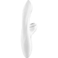 Вакуумний вібратор-кролик Satisfyer Pro Plus G-Spot Rabbit, перший кролик із вакуумом та вібрацією - Master