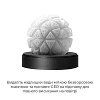 Мастурбатор Tenga Geo Glacier, новий матеріал, інтенсивні блоки, новий рівень розвитку Tenga Egg - Master