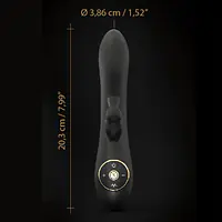 Вакуумний вібратор-кролик Dorcel DIVINE RABBIT з вібрацією, 10 режимів вібрації: 3 режими вакууму - Master