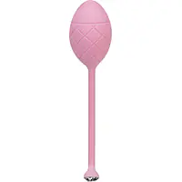 Розкішні вагінальні кульки PILLOW TALK - Frisky Pink з кристалом, діаметр 3,2 см, вага 49-75гр - Master