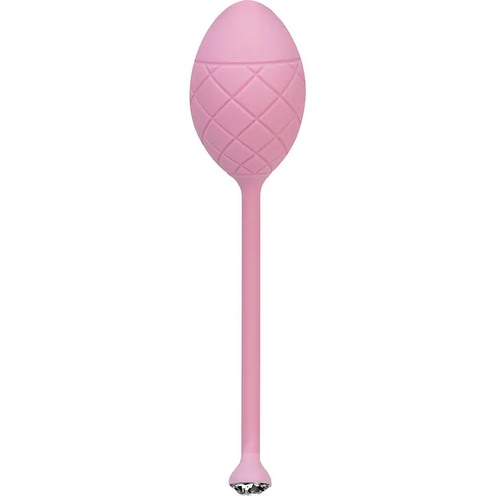 Розкішні вагінальні кульки PILLOW TALK - Frisky Pink з кристалом, діаметр 3,2 см, вага 49-75гр - Master
